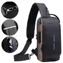 Bolso De Hombro Usb Antirrobo Multifunción Unisex