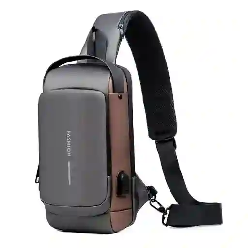 Bolso De Hombro Usb Antirrobo Multifunción Unisex