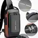 Bolso De Hombro Usb Antirrobo Multifunción Unisex