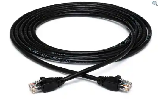 Cable Utp, Cat 5e, 26awg/4p, Color Negro, Por Dos Metros