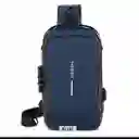 Bolso De Hombro Usb Antirrobo Multifunción Unisex