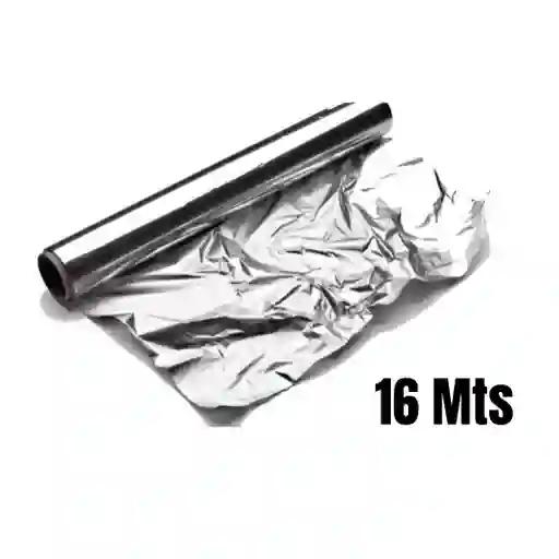 Papel Aluminio Multiusos Rollo X 16 Metros