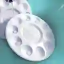 Paleta Plástica Blanca Mezcladora De Pinturas