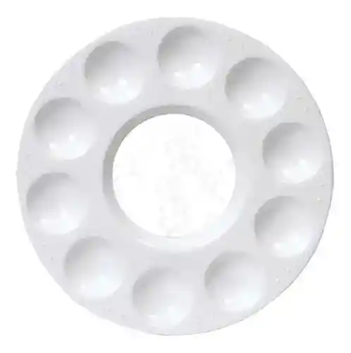 Paleta Plástica Blanca Mezcladora De Pinturas