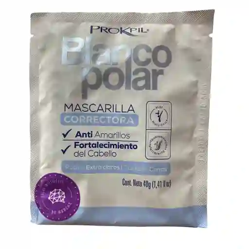 Mascarilla Correctora Blanco Polar Prokpil