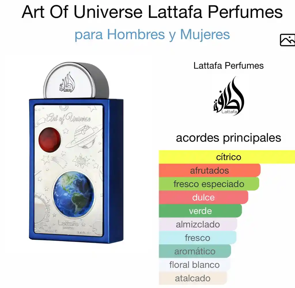 Perfume Lattafa Art Of Universe