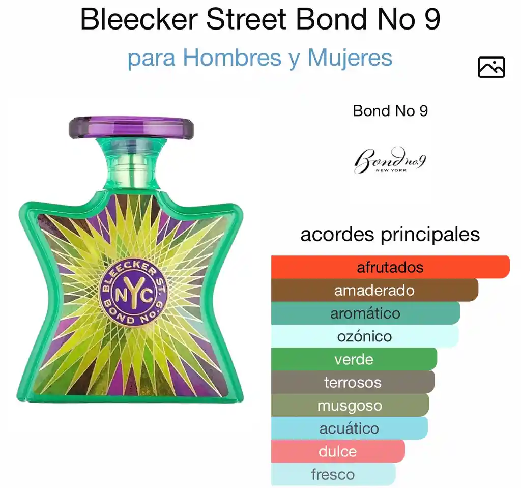 Perfume Bond Bleecker Street Unisex