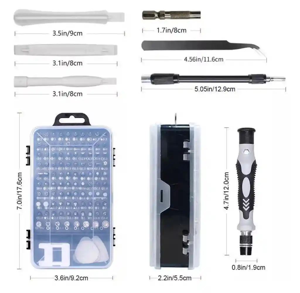 Kit De Destornilladores Y Herramientas De Precisión 115 En 1