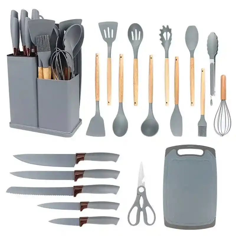 Set Completo De Utensilios De Cocina 19 Piezas