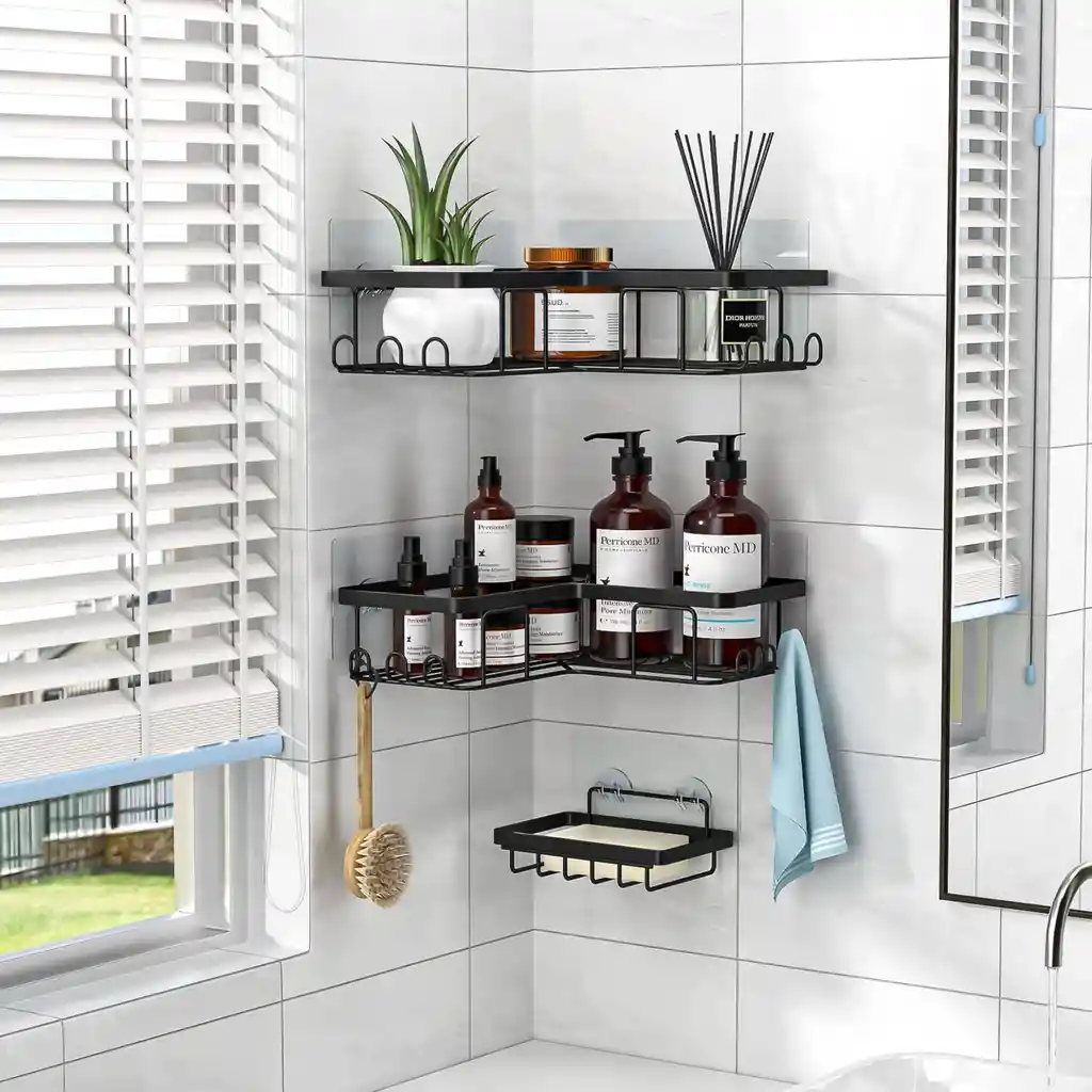 Organizador Esquinero 5 Piezas Para Baño