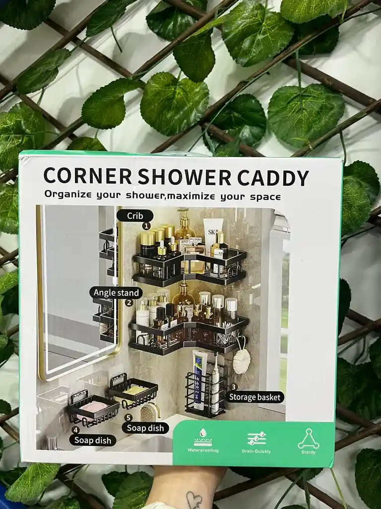 Organizador Esquinero 5 Piezas Para Baño