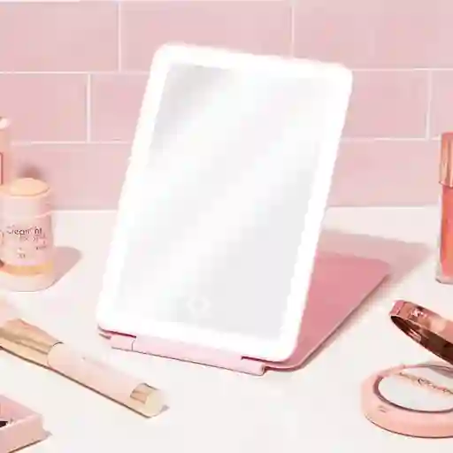 Espejo Led Recargable De Maquillaje