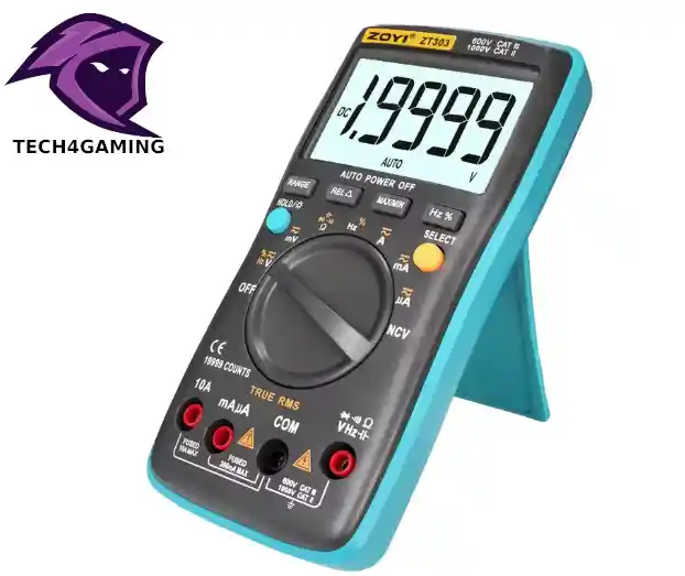 Multimetro De Alta Precisión Zt303 Mide Con Exactitud Y Confianza 1.9999