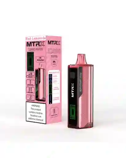 Vaporizador Mtrx 12000 Puffs Pink Lemonade