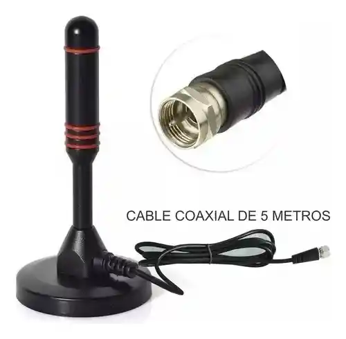 Antena Tdt Televisión Digital Terrestre 5 Mt