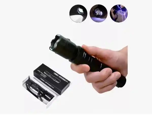 Linterna Recargable Taser Tabano 1101 Luz Led Defensa Personal