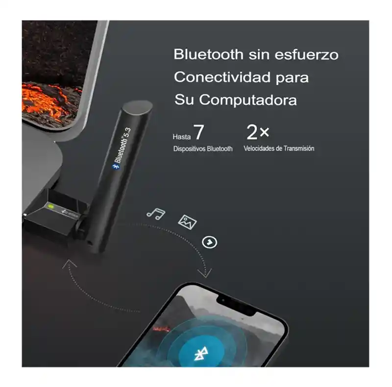 Adaptador Bluetooth Usb 5.3 Tp-link Ub500 Plus Con Antena