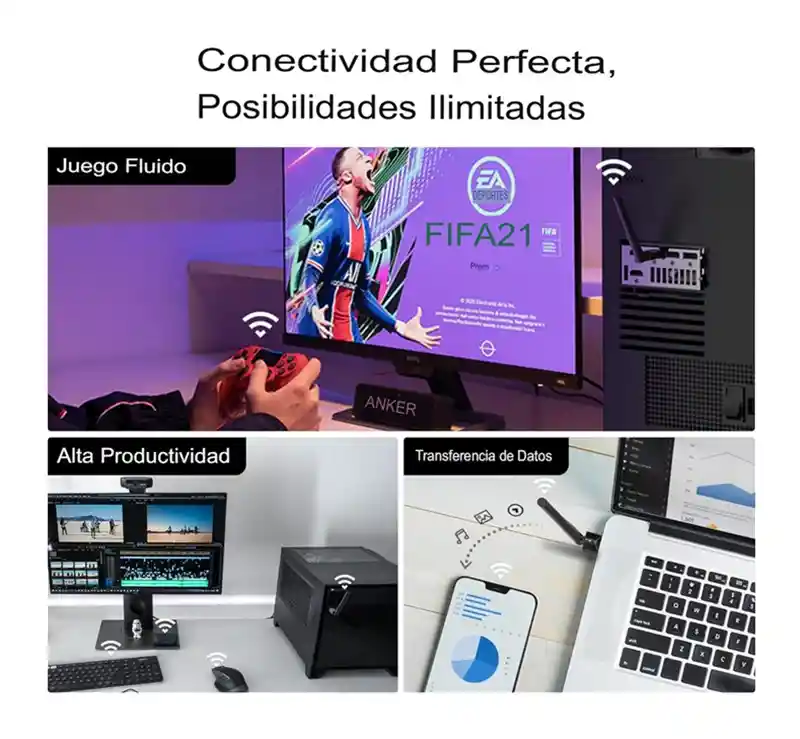 Adaptador Bluetooth Usb 5.3 Tp-link Ub500 Plus Con Antena