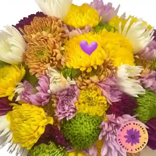 Flores Bouquet De Chirosas Surtidas