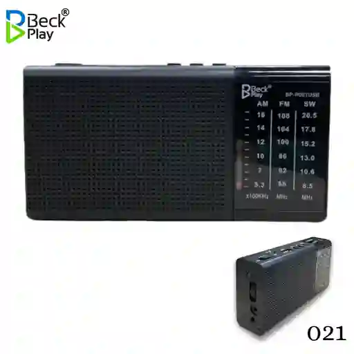 Radio Bandas Am Fm Usb Micro Sd Bolsillo Recargable 021