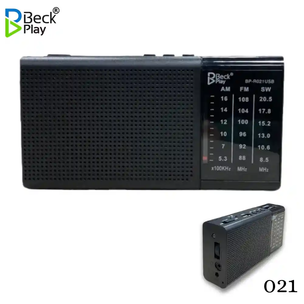 Radio Bandas Am Fm Usb Micro Sd Bolsillo Recargable 021