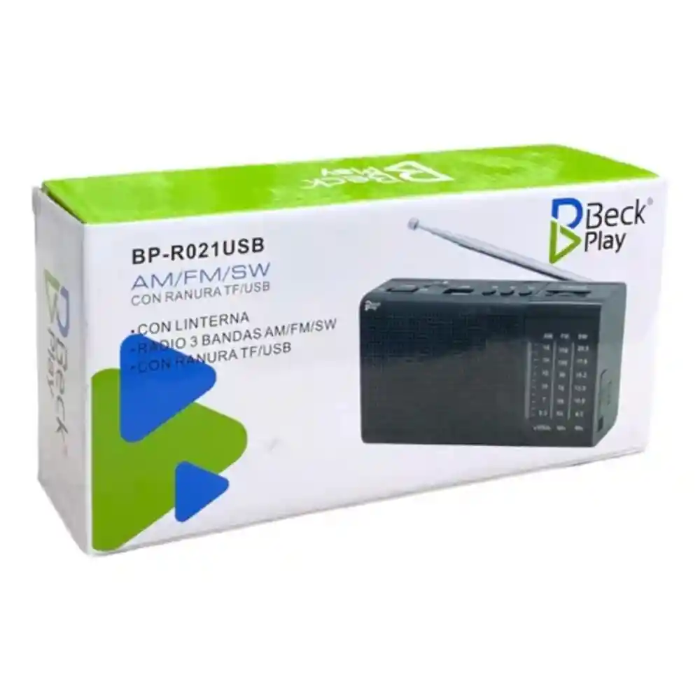 Radio Bandas Am Fm Usb Micro Sd Bolsillo Recargable 021