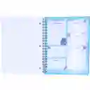 Primavera Cuaderno Grande Argollado Pasta Dura, Stitch 07
