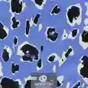 Pañoleta M Azul Manchas Negro Y Blanco