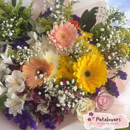 Flores Ramo Surtido Con Gerberas