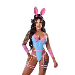 Disfraz De Conejita Bdsm Lista Para El Juego - Bunny Obsession