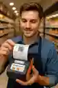 Impresora Pos Portable Bluetooth Térmica Celular 58mm - Naranja