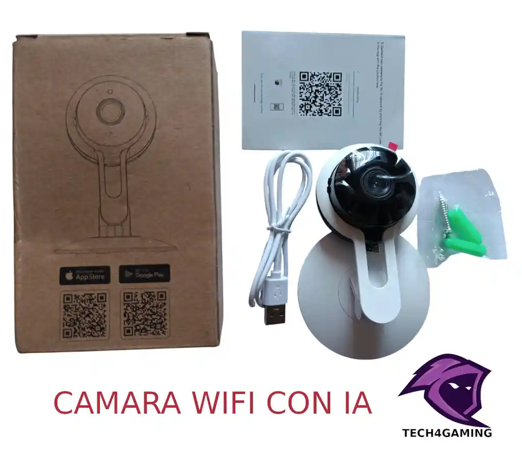 Camaras De Seguridad Wifi Ai smart De 3 mp Protege Tus Espacios Con Seguridad Inteligente