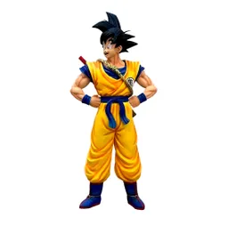 Figura De Accion Coleccionable Dragon Ball Z Goku Con Baston