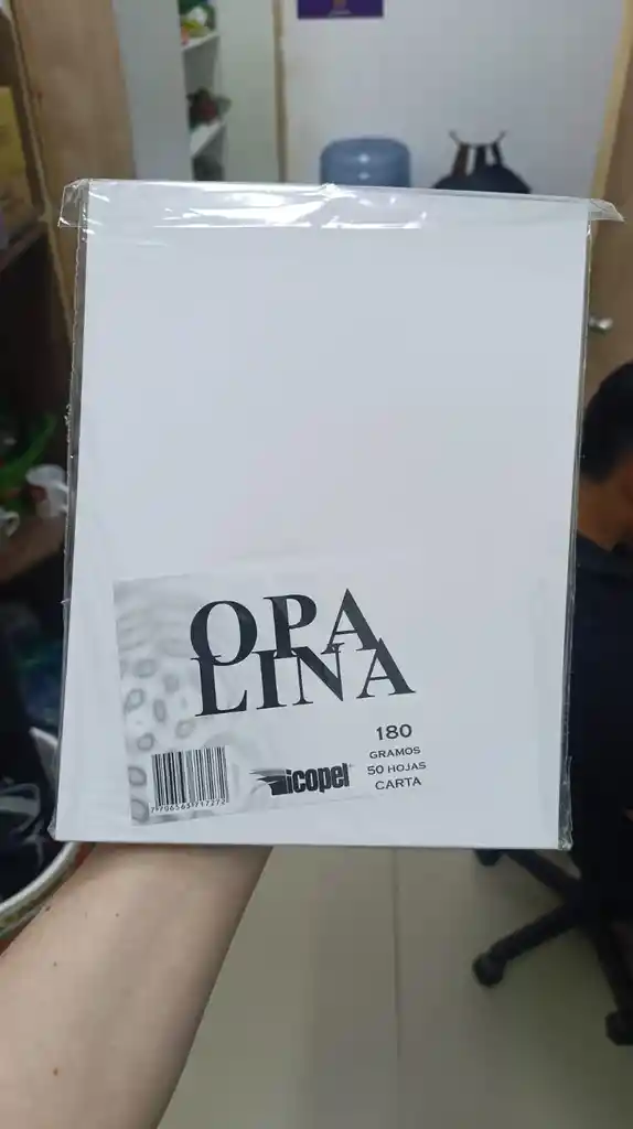 Papel Opalina X50 Carta