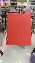 Carpeta Con Bolsillo Rojo Tamaño Carta