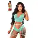 Conjunto En Encaje Fatal – Delicadeza Que Enamora, Ataduras Que Provocan