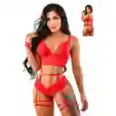 Conjunto En Encaje Fatal – Delicadeza Que Enamora, Ataduras Que Provocan