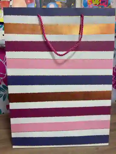 Bolsa De Regalo Rayas