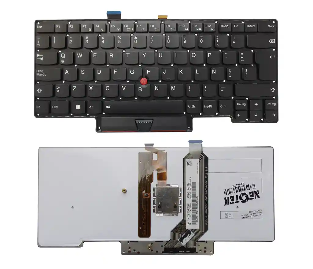 Teclado Lenovo Thinkpad X1 Carbon Gen 1 2013 Negro