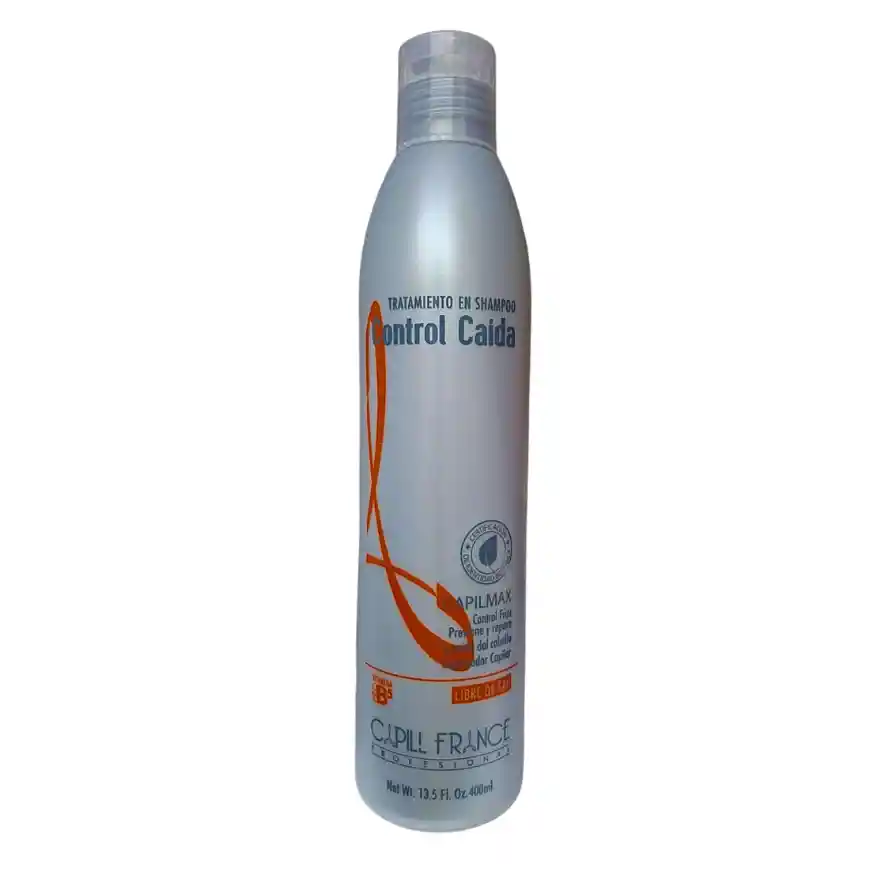 Tratamiento En Shampoo Control Caida Capill France 400 Ml