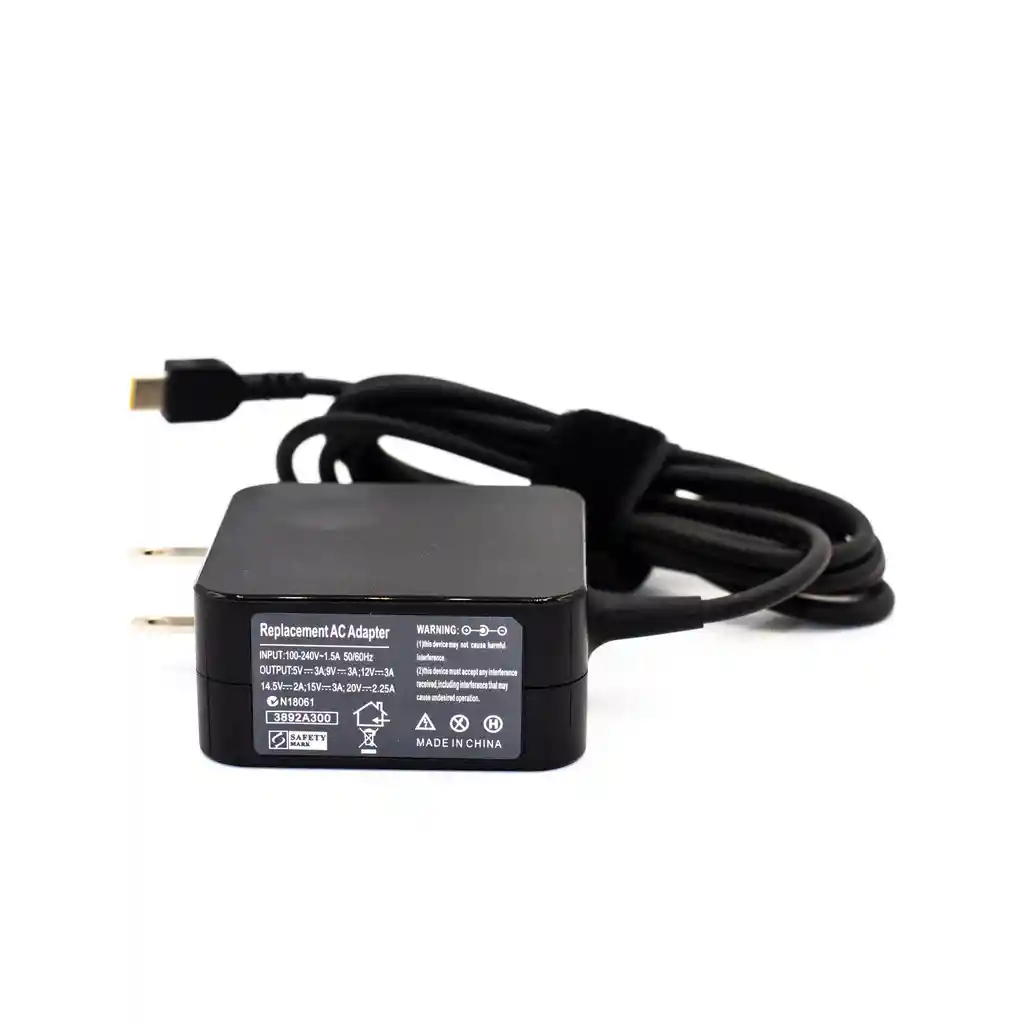 Cargador Usb Tipo C 90w (20v-4.5a) Homologado