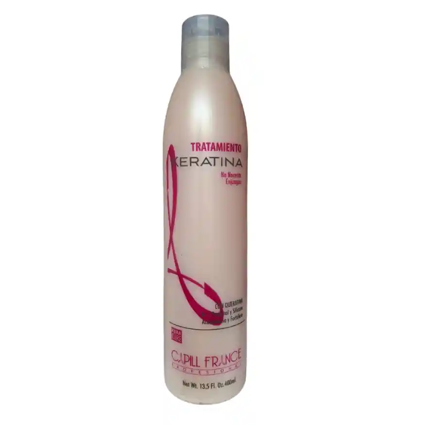 Tratamiento Keratina Capill France 400 Ml