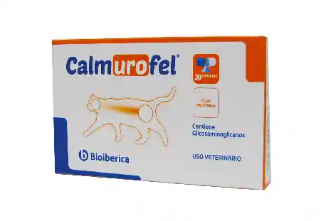 Calmurofel Caja X 3o Capsulas (cistitis Idiopat. Felina)