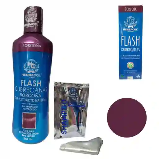 Flash Cubre Canas Borgoña Herbacol 240ml