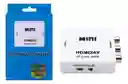 Adaptador Convertidor Hdmi A Rca / Av Tv Box A Televisor Crt