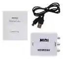 Adaptador Convertidor Hdmi A Rca / Av Tv Box A Televisor Crt