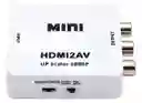 Adaptador Convertidor Hdmi A Rca / Av Tv Box A Televisor Crt