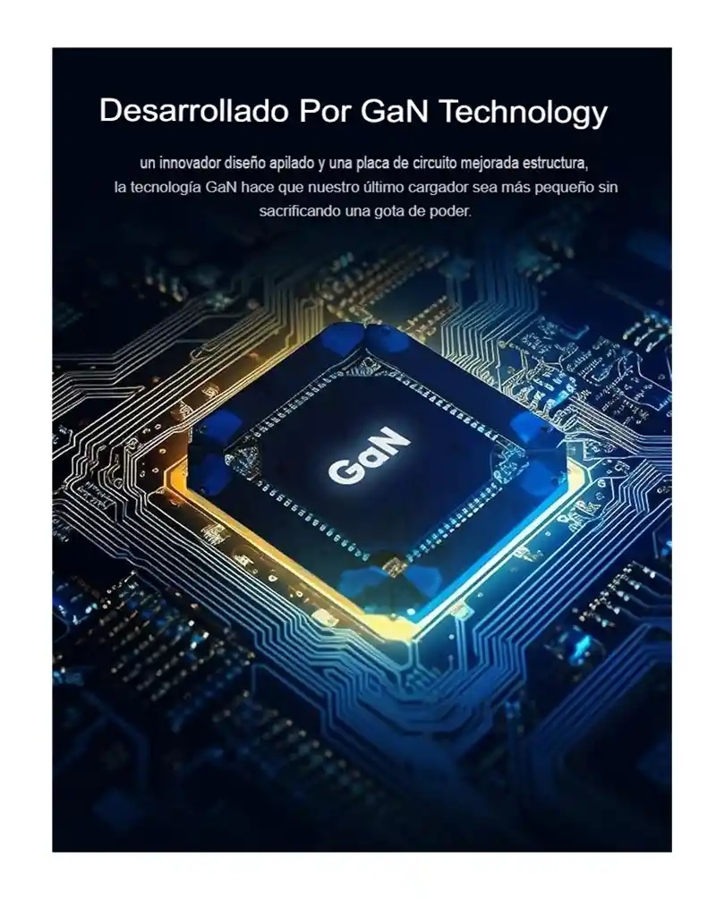 Cargador Rápido Arzopa Gan 65w Usb C - Eficiente Y Portátil