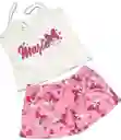 3 Unidades Pijamas Para Dama Sexy Con Lindos Estampados Navideños