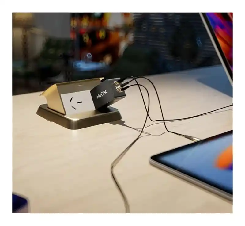 Cargador Rápido Arzopa Gan 65w Usb C - Eficiente Y Portátil